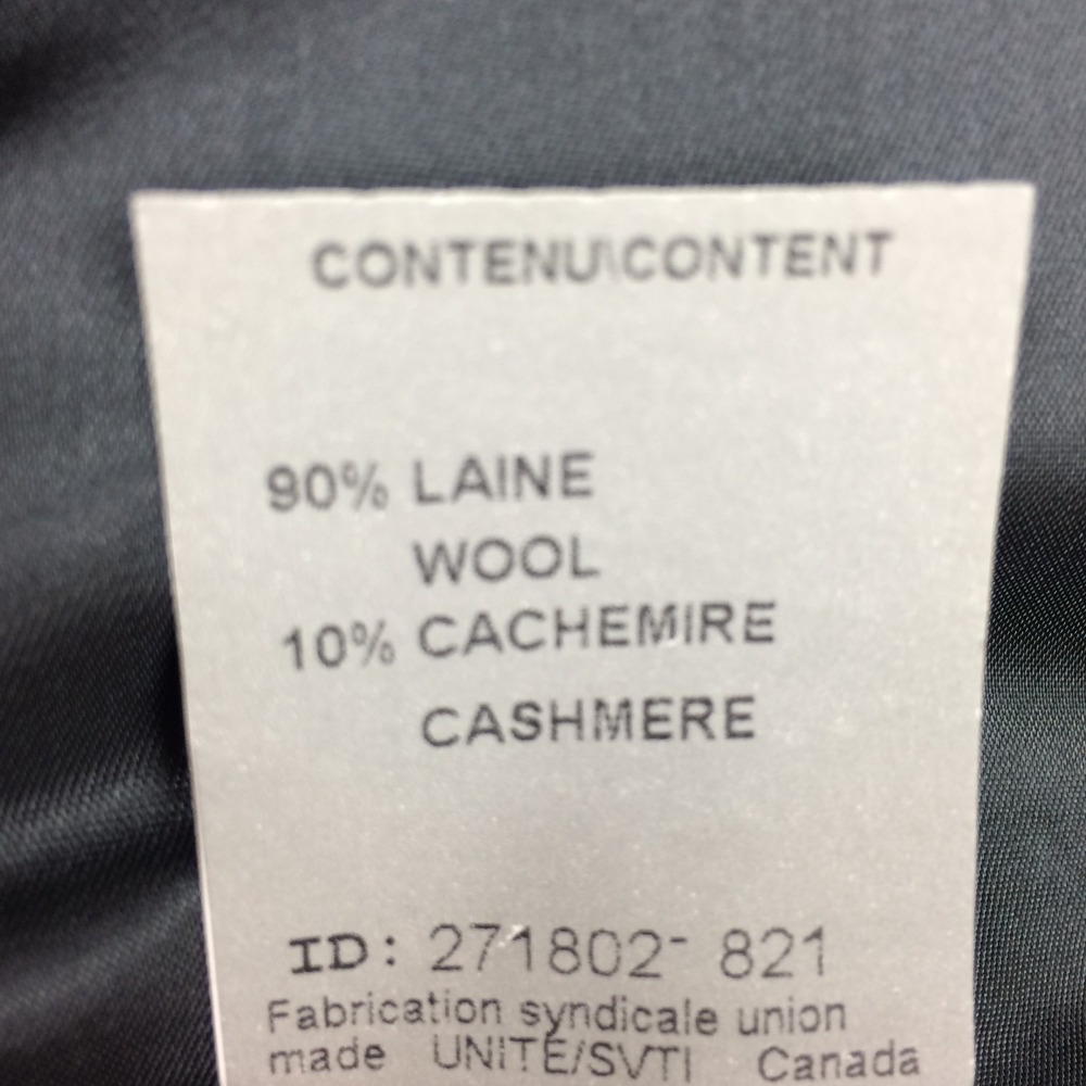 Loro Piana Sport Coat Blazer Mens Wool Cashmere Herringbone Grey 46 S - Picture 4 of 16